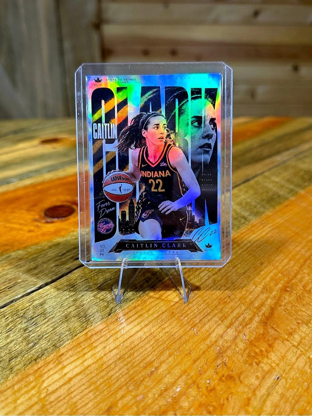 Caitlin Clark Indiana Fever Custom Basketball Card